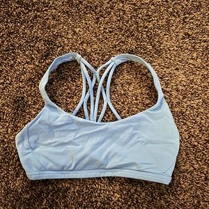 Light Blue Lululemon Sports Bra